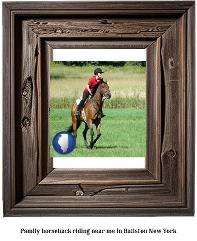 family horseback riding near me in Ballston, New York